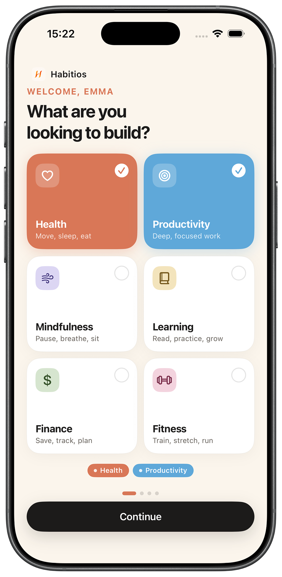 Habitios — habit tracker